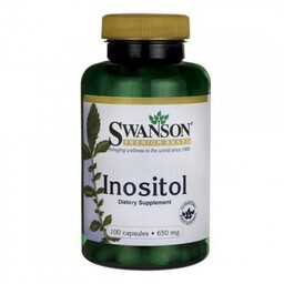Swanson, inozytol, 100 kapsułek
