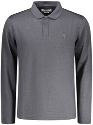 GUESS JEANS POLO Z DŁUGIM RĘKAWEM MĘSKIE CZARNE
