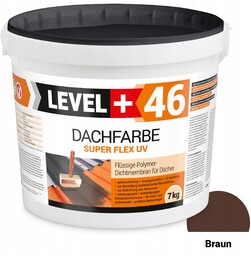 Farba Dachowa 7 kg Folia na Dach Brąz