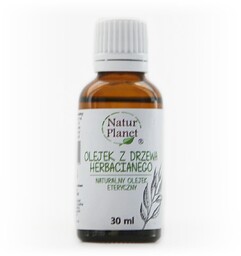 NaturPlanet, eteryczny olejek z drzewa herbacianego 100%, 30ml