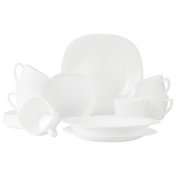 Serwis obiadowy komplet talerzy filiżanki do kawy zestaw