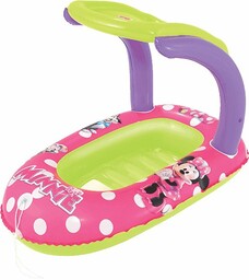 Bestway, pompowany ponton, z daszkiem, Myszka Minnie