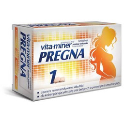 Vita-Miner Pregna 1, 60 tabl. suplement diety