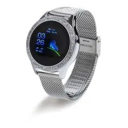 OROMED Oro-Smart Cristal Silver Smartwatch