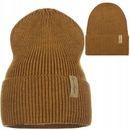 Czapka Damska Kobieca Beanie Jesienna Zimowa Polska Marka
