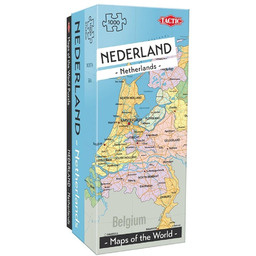 Tactic, puzzle, Mapy świata: Holandia, 1000 el.