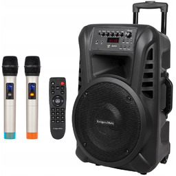 Kolumna Aktywna Bluetooth Karaoke Uhf Sd Usb MP3