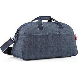 reisenthel overnighter herringbone dark blue, Ciemny niebieski, Użytkowy