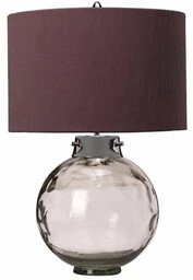 Lampa stołowa Kara przydymione szkło DL-KARA-TL-SMOKE - Elstead