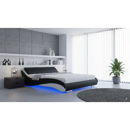 Łóżko do sypialni Stilo-2 Premium Slim Led 140x200