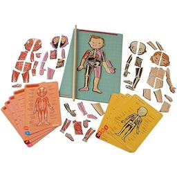 Janod Bodymagnet Educational Human Body Game - Anatomy,
