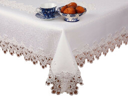 Obrus plamoodporny prostokątny z gipiurą G01-01