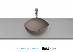 ROCA A327A15660 OHTAKE Umywalka nablatowa 37,5x37,5x17,5 cm Cafe