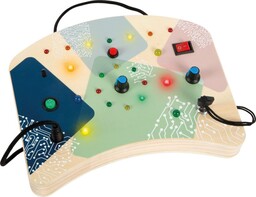 Tablica manipulacyjna Światło LED i przełączniki Montessori Small