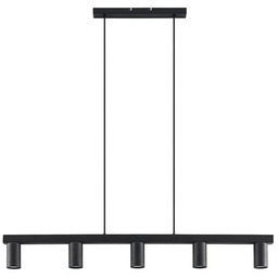 Lindby - Baliko 5 Lampa Wisząca Black