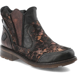 Maciejka Brązowe Botki Skórzane Obuwie Damskie Premium