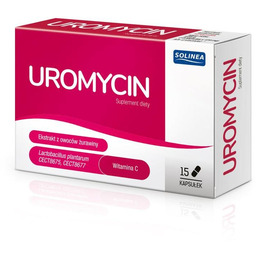 Uromycin, suplement diety, 15 kapsułek
