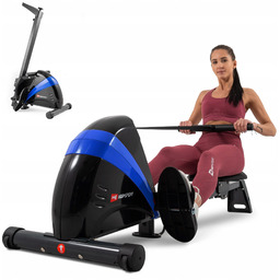 Wioślarz Magnetyczny Treningowy do Ćwiczeń Składany Ergometr Trenażer