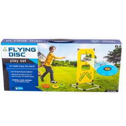 Latający Dysk Frisbee Zestaw Do Gry Bramka Dyski
