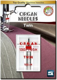 ORGAN NEEDLES # 100/4.0 Twin uniwersalny x 1
