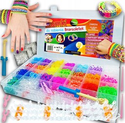 Gumki Do Robienia Bransoletek 6800 Szt Xxxl Diy