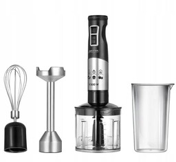 Blender ręczny Mpm MBL-34M 1500W Turbo 9-prędkości czarny