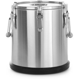 Hendi Termos transportowy 25 L ze stali nierdzewnej