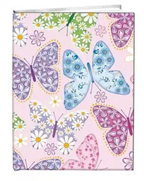 Notes gładki 13x18 cm Motyl - SZTUKA RODZINNA