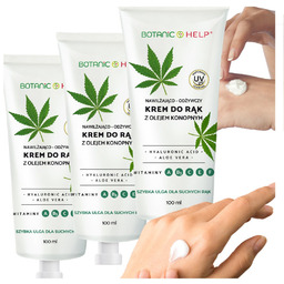 Botanic Help, Krem do rąk z olejem konopnym