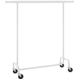 Edinos N Stojak Na Biały Metalowy Kółkach