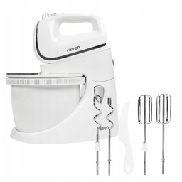 Mikser ręczny Raven EMM001X 450W Turbo Obrotowa misa