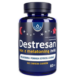 OLEOFARM Destresan noc z melatoniną, 60 żelków
