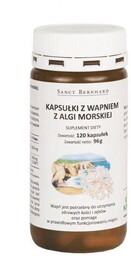 Suplement diety, Wapń z Algi Morskiej (120 kaps.)