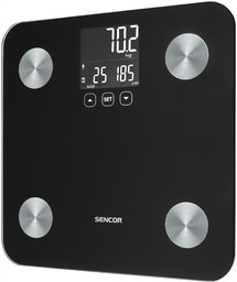 Waga łazienkowa analityczna Sencor LCD Max 180 kg