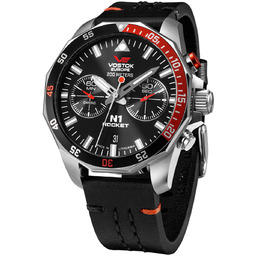 Zegarek Męski Vostok Europe 6S21-225A707 czarny