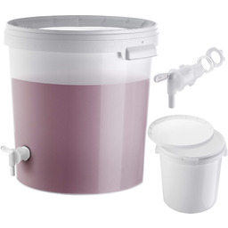 Pojemnik fermentacyjny Acerra z pokrywą 33L biały +