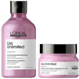L Oréal, Liss Unlimited, Zestaw kosmetyków do pielęgnacji,