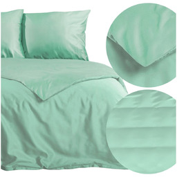 Pościel 160 x 200 3cz Satynowa Nova3 Mięta