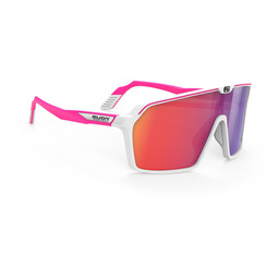 RUDY PROJECT Okulary przeciwsłoneczne SPINSHIELD white pink fluo