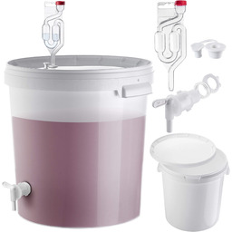 Pojemnik fermentacyjny Acerra z pokrywą 33L biały +