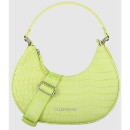 VALENTINO Żółta torebka o kształcie księżyca coconut hobo