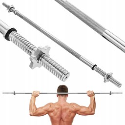 Gryf Prosty 150CM 28MM Śrubowy 2 Zaciski Sztanga