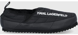 Karl Lagerfeld Kapcie KOOKOON KL72021.H0X kolor czarny