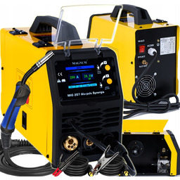 Spawarka Inwertorowa Migomat Półautomat Magnum Mig 207 Alu-puls