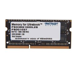 Patriot DDR3L 8GB 1600 CL11 Pamięć SO-DIMM
