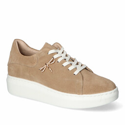 Sneakersy Karino 4770/001-P Beżowe zamsz