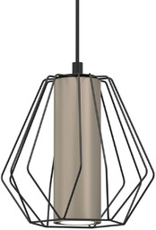 Lampa wisząca Alkaba 5023 Shilo tuba klatka regulowana