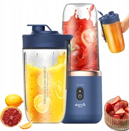 Bezprzewodowy Przenośny Blender Deerma Nu06 Z Praktyczną Pokrywką