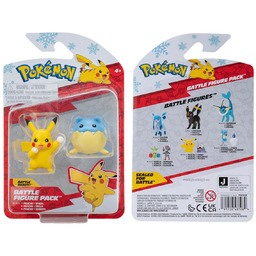 Pokemon Figurki Świąteczne (Pikachu + Spheal)