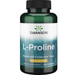 Swanson L-Prolina 500mg 100kaps